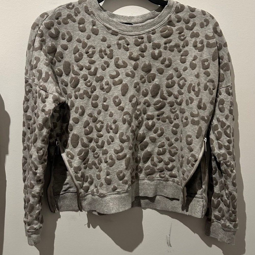 Rails Cheetah Print Sweater - image 1